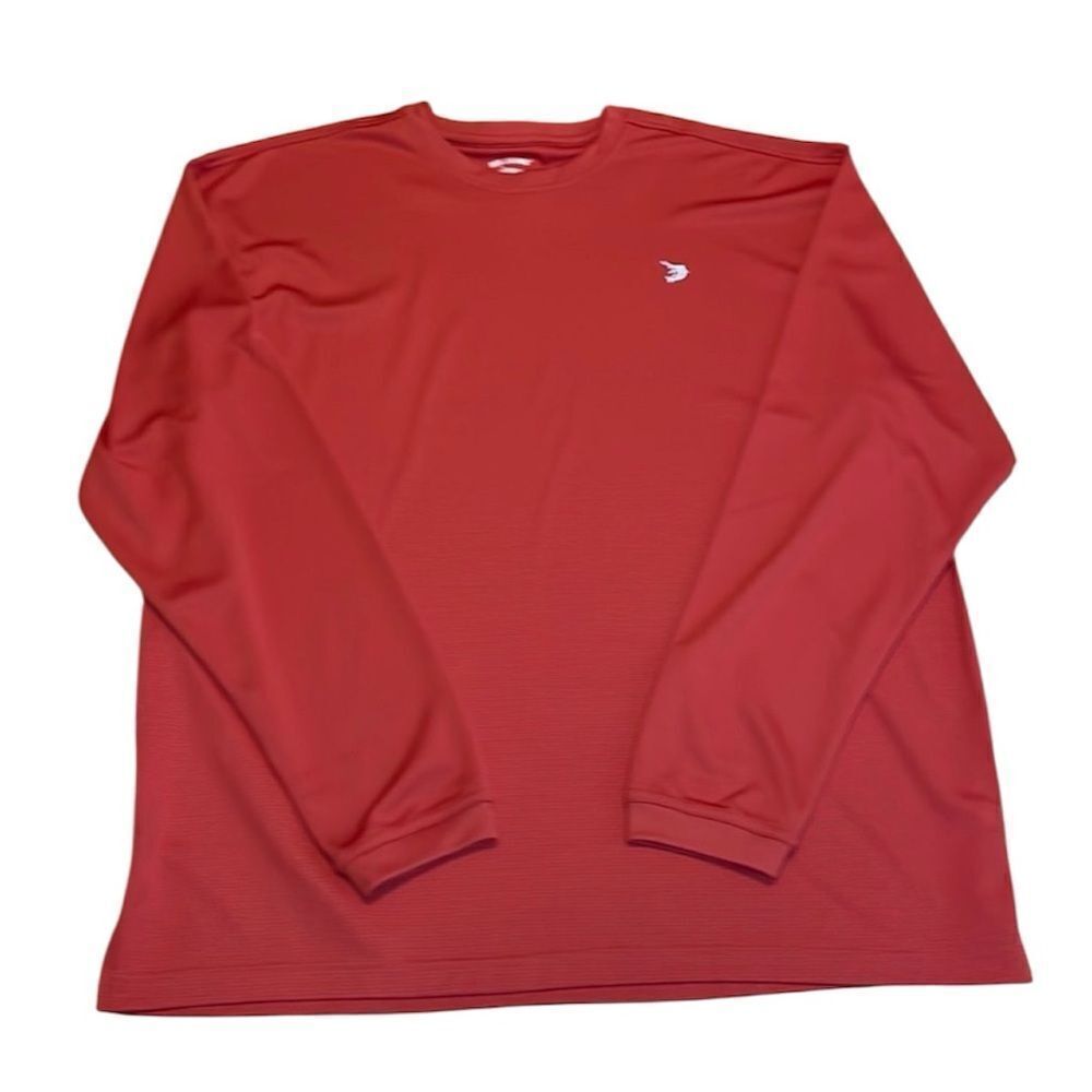 Reel Legends Long Sleeve Tee, rusty coral, X-Large